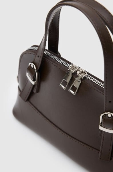 Mini Çapraz Çanta Acı Kahve