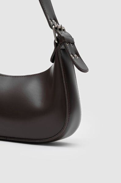 Oval Baget Çanta Acı Kahve