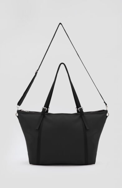 Su Geçirmez Omuz Çantası Siyah