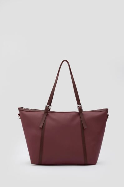 Su Geçirmez Omuz Çantası Bordo