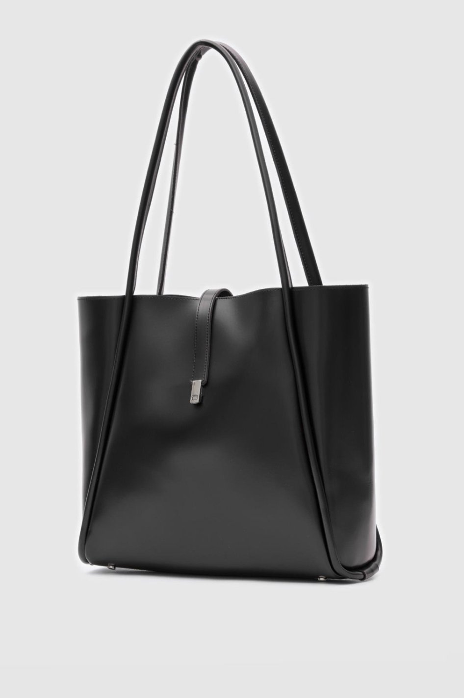 Kilitli Omuz Çantası Siyah