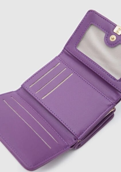 İncili Burslu Cüzdan Mor