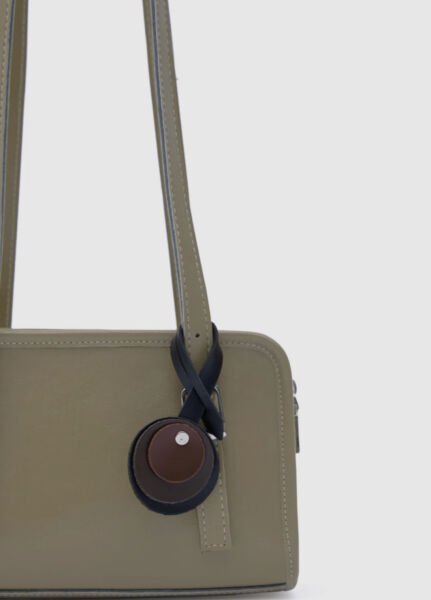 Retro Mini Omuz Çantası Bej