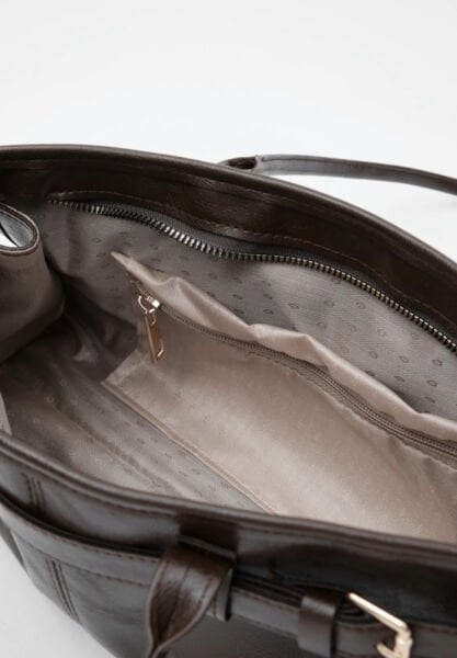 Vintage Baget Çanta Kahve