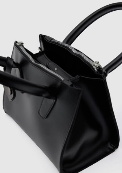 Çok Gözlü El Ve Çapraz Çanta Siyah