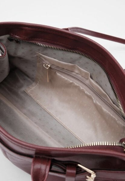 Vintage Baget Çanta Bordo