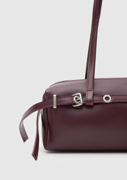 Samos Bordo Baget Çanta