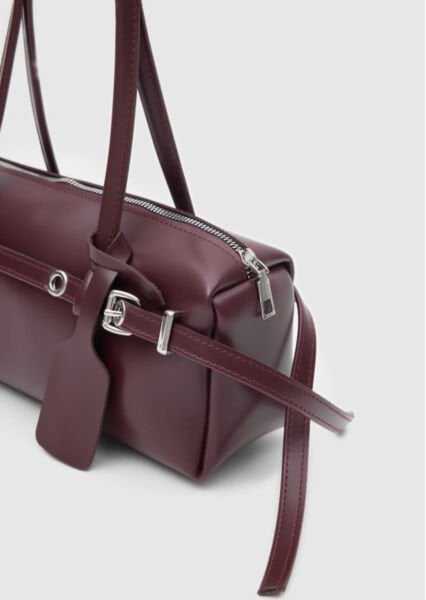 Samos Bordo Baget Çanta