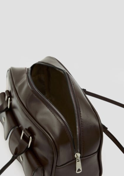 Retro Baget Çanta Kahve