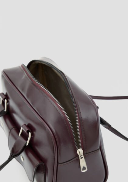 Retro Baget Çanta Mürdüm