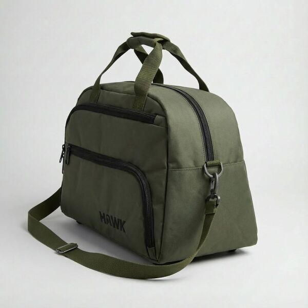 Unisex Çok Gözlü El Omuz Valiz Seyahat Çantası Spor Gym Valiz Çok Amaçlı Çanta Yeşil