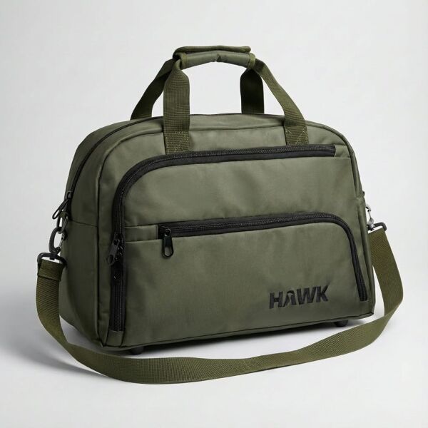 Unisex Çok Gözlü El Omuz Valiz Seyahat Çantası Spor Gym Valiz Çok Amaçlı Çanta Yeşil