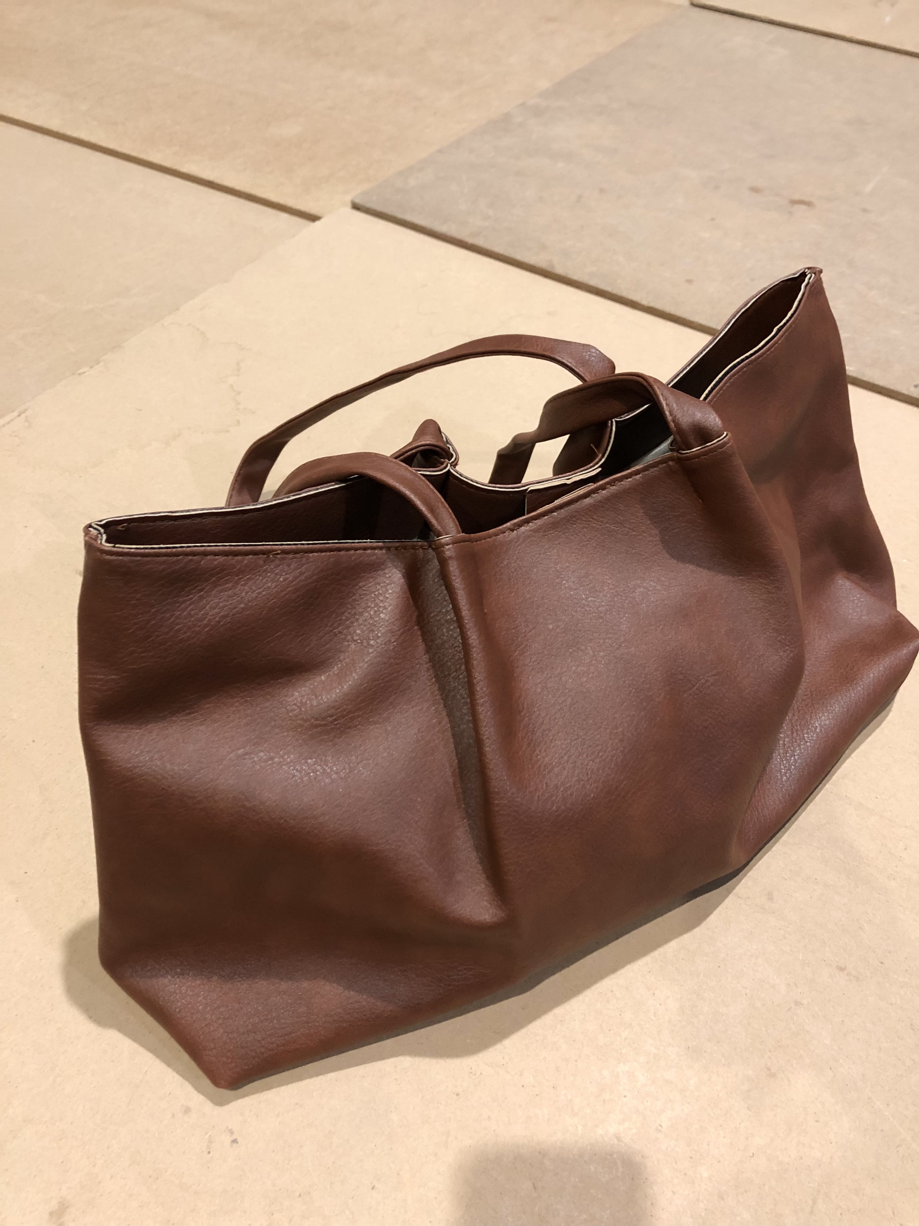 Salaş Omuz Çantası Taba