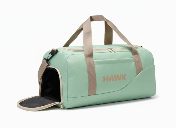 Spor Ayakkabı Gözlü Gym Fıtness Valiz Seyahat Çok Amaçlı El Ve Omuz Valizi Yeşil