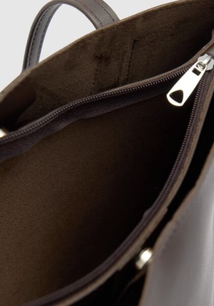 Fularlı Omuz Çantası Kahve