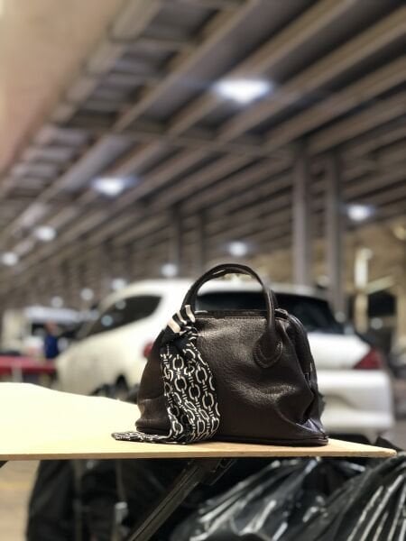 Burslu Vintage Çapraz Çanta Kahve