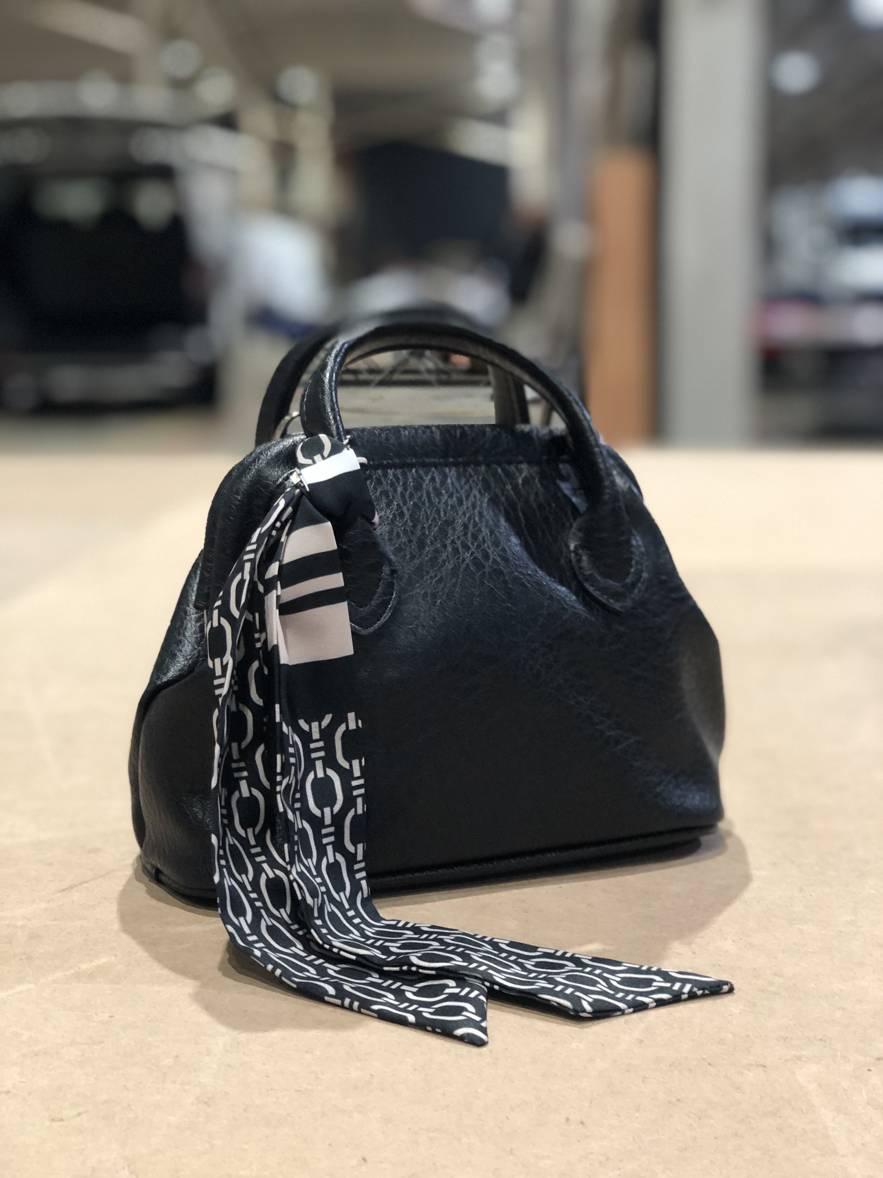 Burslu Vintage Çapraz Çanta Siyah