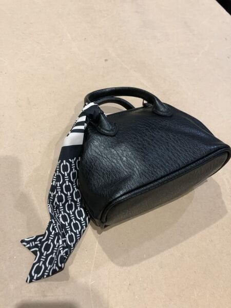 Burslu Vintage Çapraz Çanta Siyah