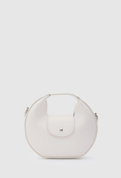 Kapaklı El Ve Çapraz Çanta Krem