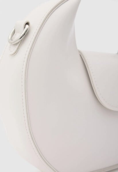 Kapaklı El Ve Çapraz Çanta Krem