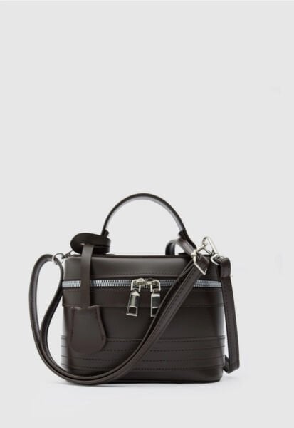 Kutu Çapraz Çanta Kahve