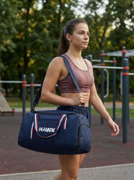 Spor Ayakkabı Gözlü Gym Fıtness Valiz Seyahat Çok Amaçlı El Ve Omuz Valizi Lacivert