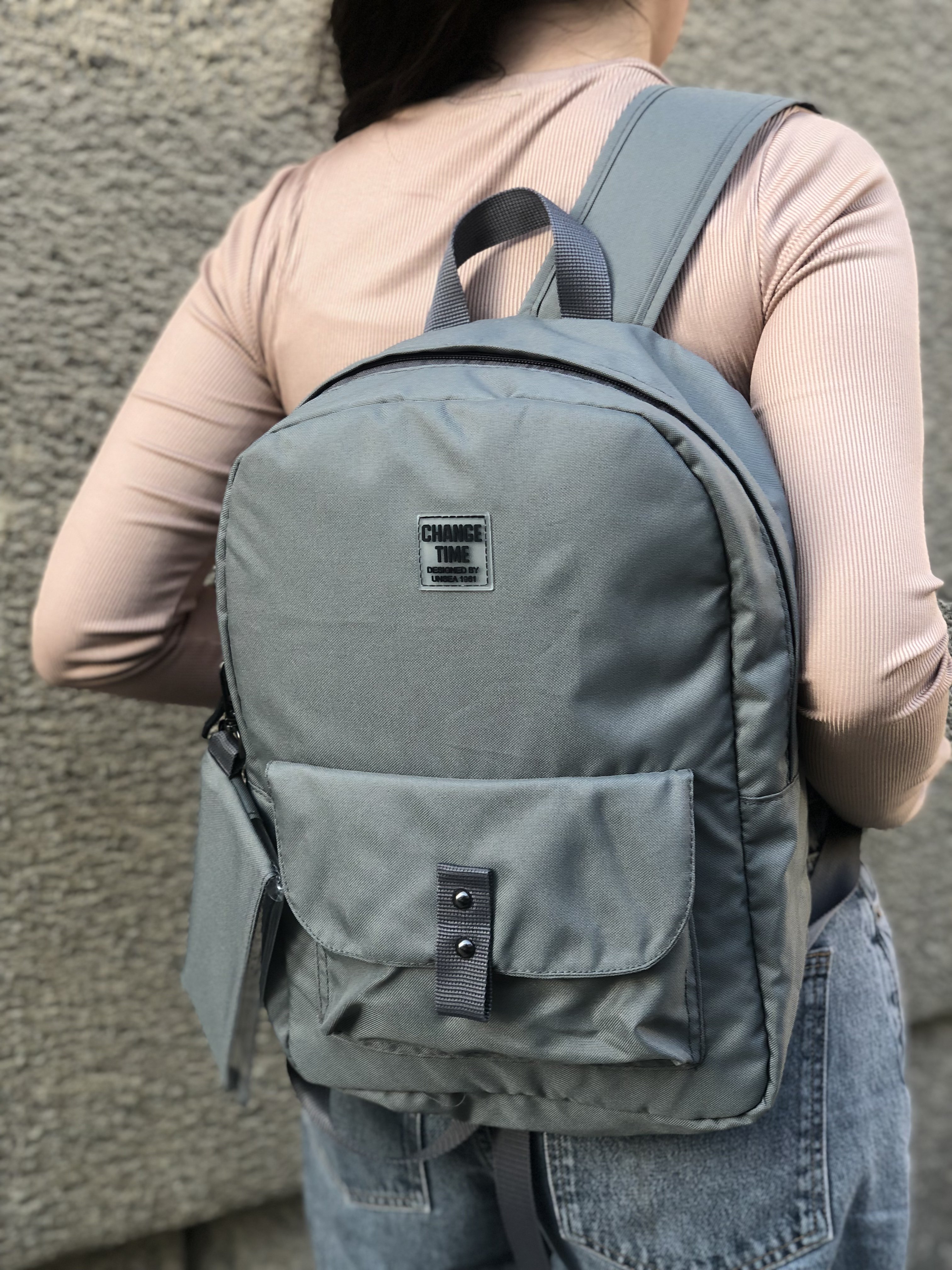 Change Time Sırt Çantası Gri