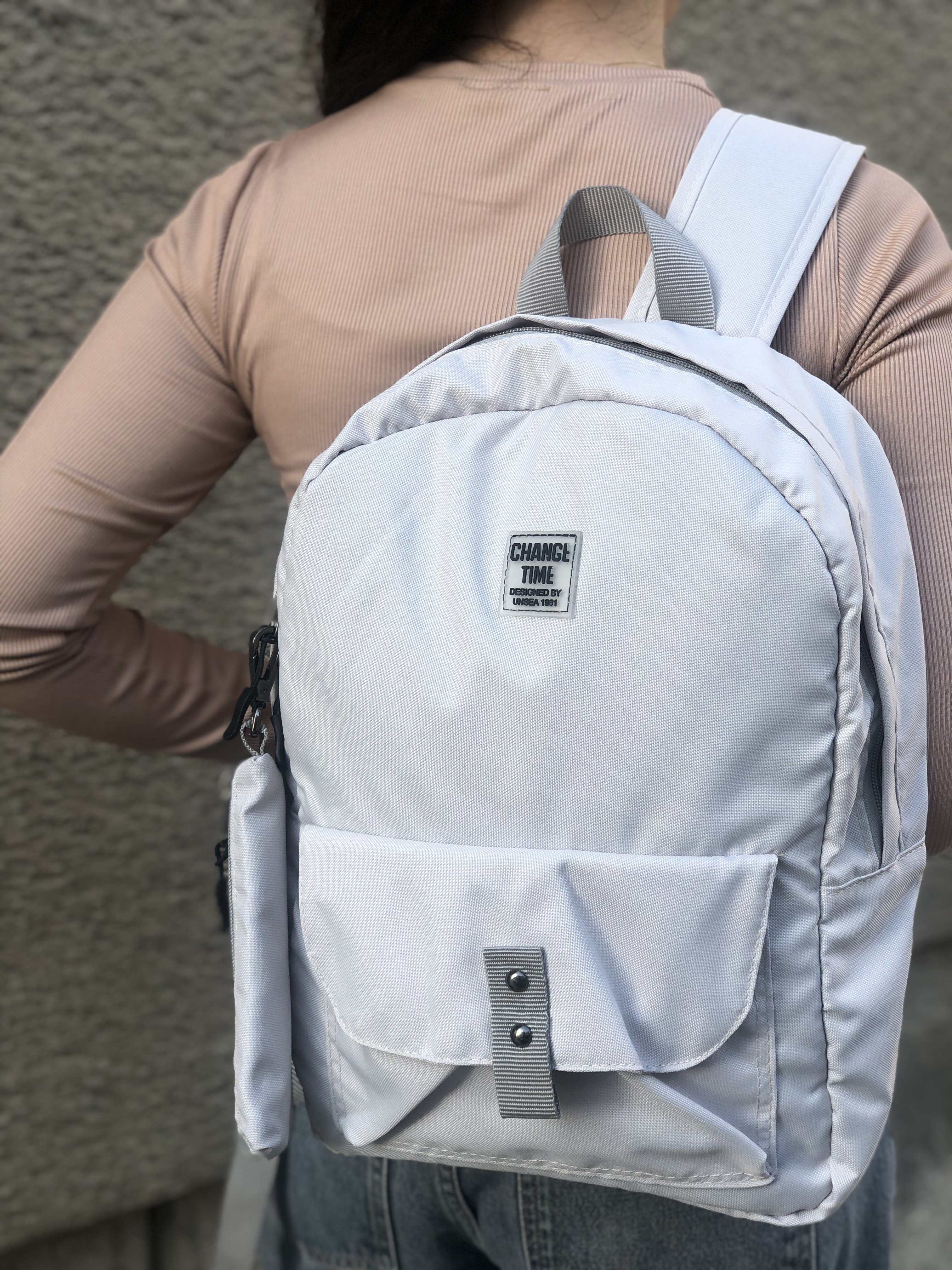 Change Time Sırt Çantası Açık Gri
