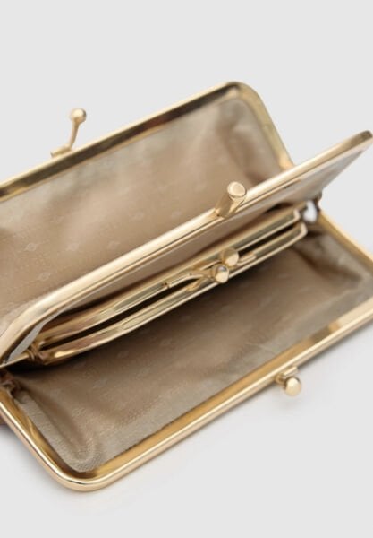 Vintage Burslu Kadın Cüzdanı Taba