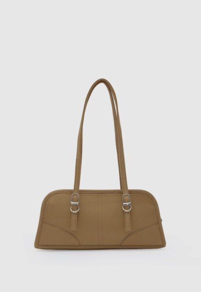 Süet Baget Çanta Taba