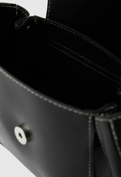 Oval Çapraz Çanta Siyah