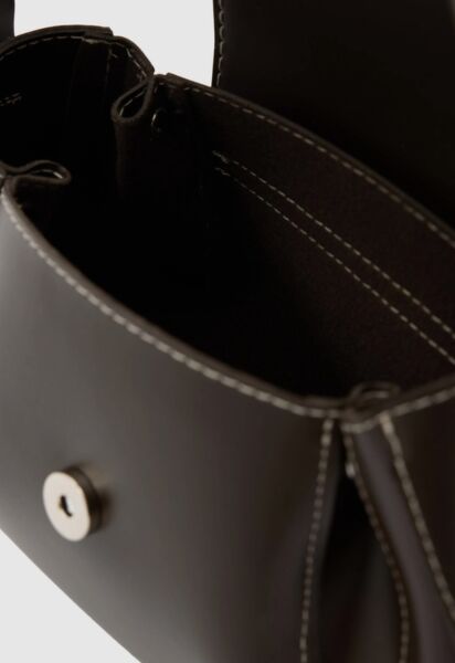 Oval Çapraz Çanta Kahve