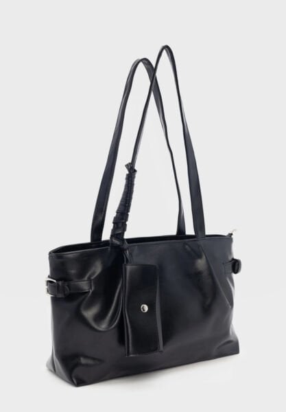 Vintage Onuz Çantası Siyah