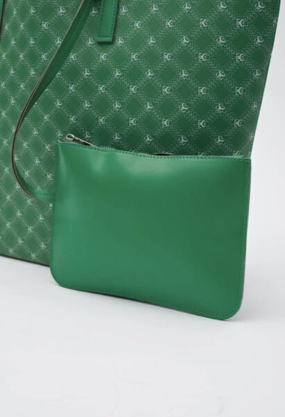 Cüzdanlı Omuz Çantası Yeşil