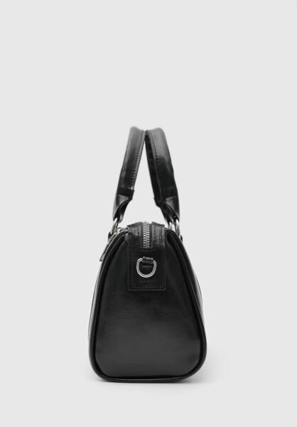 Fermuar Detaylı El Ve Çapraz Çanta Siyah