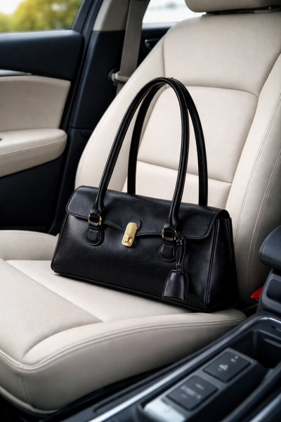 Yumuşak Dokulu Kol Ve Omuz Çantası Siyah