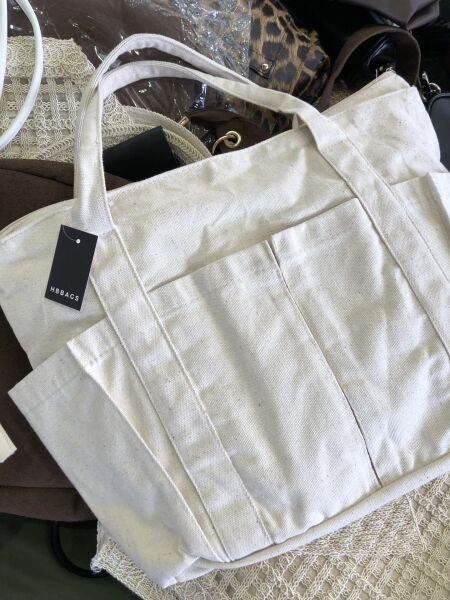 XL Kanvas Omuz Çantası