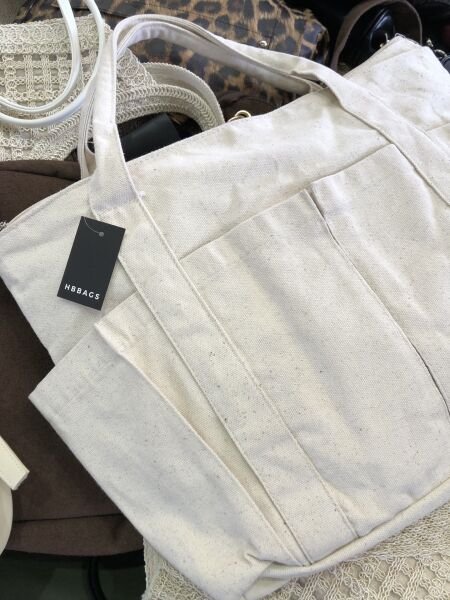 XL Kanvas Omuz Çantası