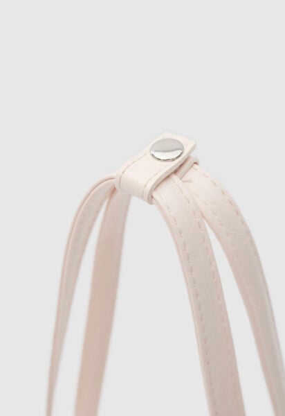 Basic Baget Çanta Toz Pembe