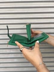 Çok Gözlü Kadın Cüzdanı Yeşil