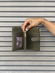 Çok Gözlü Kadın Cüzdanı Haki