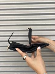 Çok Gözlü Kadın Cüzdanı Siyah