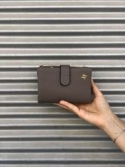 Çok Gözlü Kadın Cüzdanı Vizon