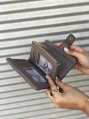 Çok Gözlü Kadın Cüzdanı Vizon