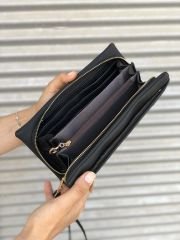 Bol Fermuarlı Kadın Cüzdanı Siyah