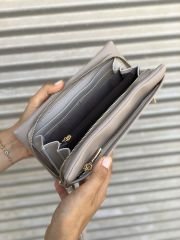 Bol Fermuarlı Kadın Cüzdanı Bej