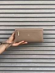 Bol Fermuarlı Kadın Cüzdanı Vizon