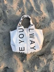 Organik Kanvas Kumaş Çapraz Çanta