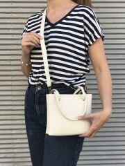 Kadın Omuz Çantası Krem