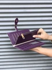 Dilli Kadın Cüzdanı Mor